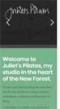 Mobile Screenshot of julietspilates.com